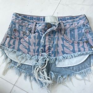On repeat One teaspoon shorts; size 23. great condition, barely worn/